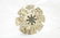 Zodiac Fiberglass Wall Mirror. Gold Finish. Signe - 7