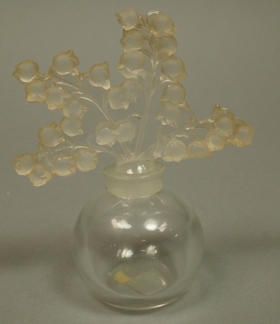 LALIQUE French Crystal Parfum Perfume Flacon Bott (1 of 5)