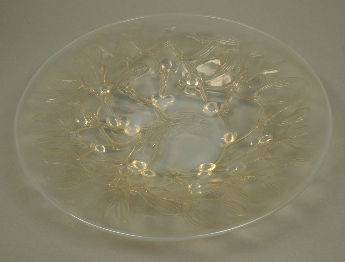 Large Antique Art Deco RENE LALIQUE Charger Bowl. (1 of 5)