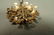 14K Gold and Seed Pearl Floral Brooch Pin. Set w - 4