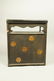 Japanese Three Drawer Jewelry Chest. Black finish - 6