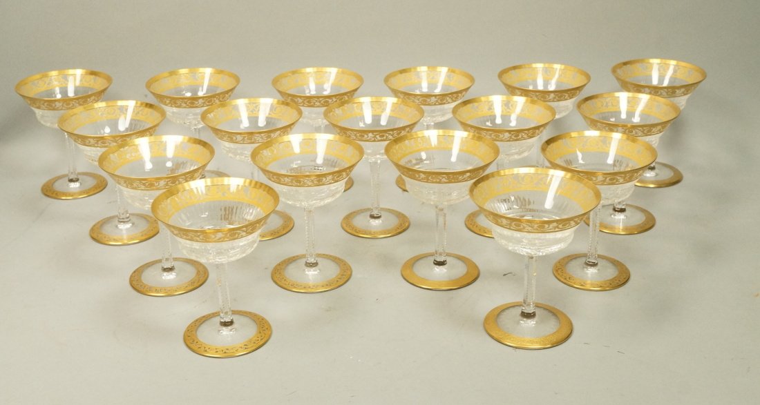 18 pcs St. Louis Thistle 5 1/4 Sherbet / Champagn (1 of 7)
