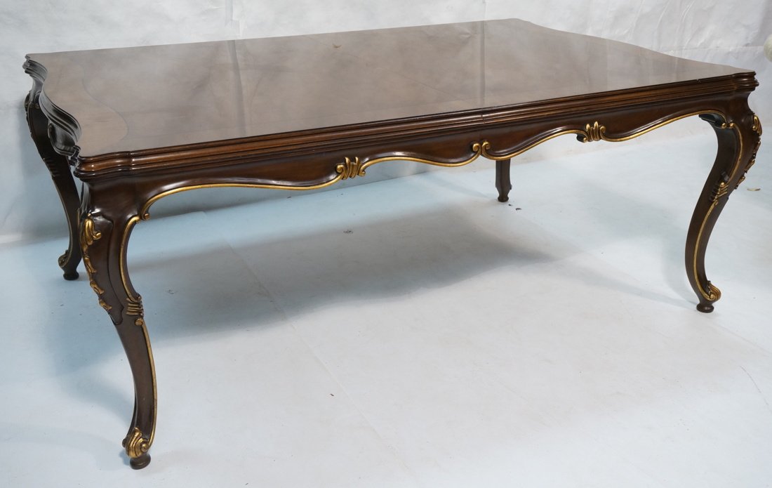 Large KARGES Dining Table.  French Style Carved L (1 of 8)