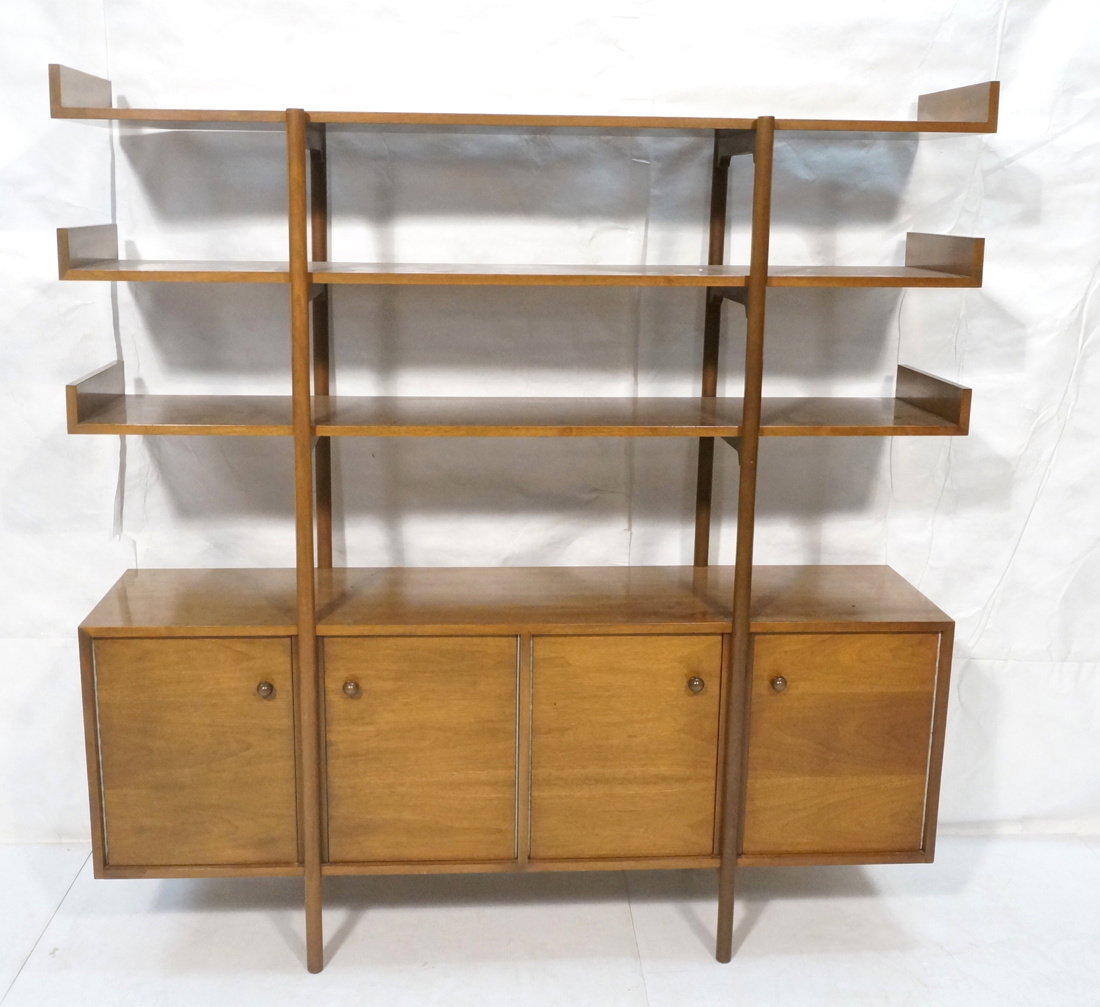 DUNBAR style Open Shelf Etagere Display Unit. Thr (1 of 8)
