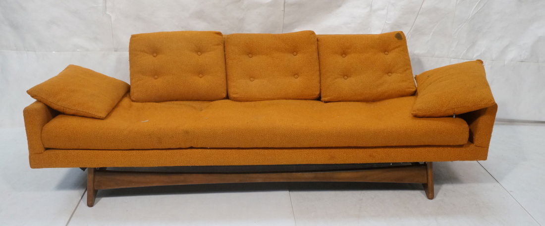 Orange ADRIAN PEARSALL Style Modernist Sofa Couch (1 of 9)