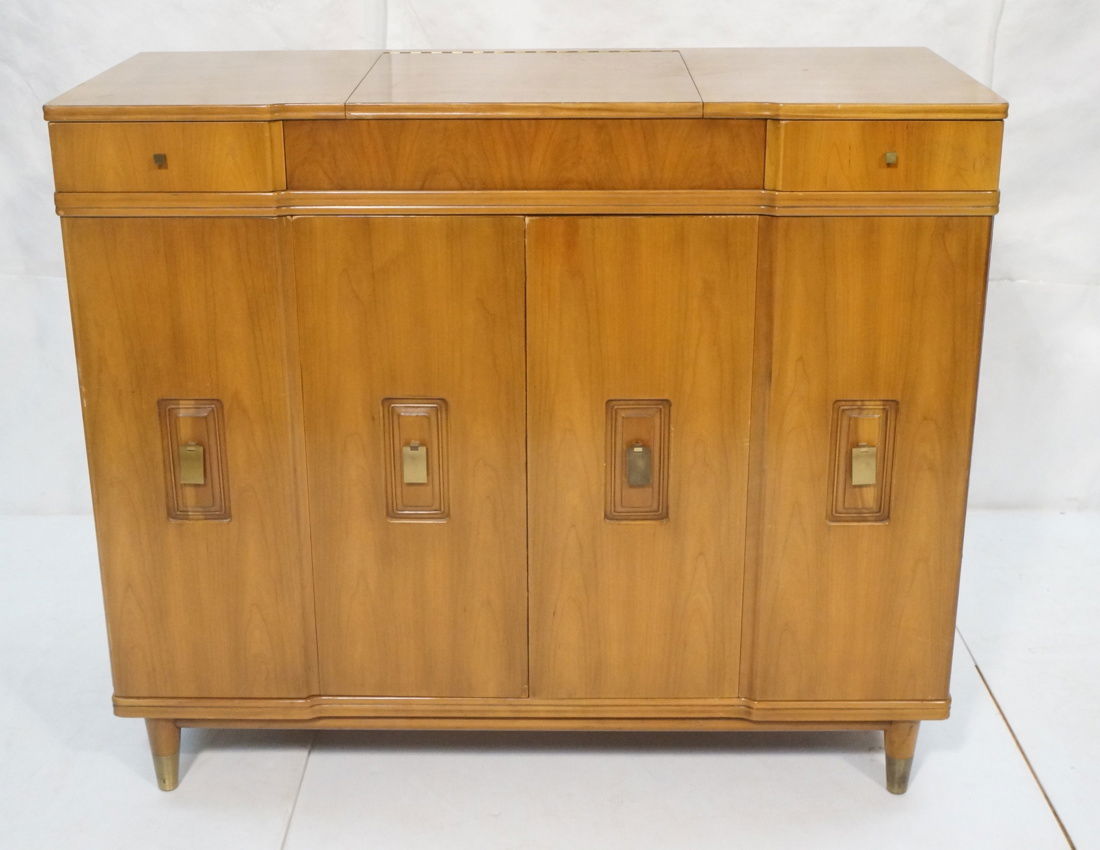JOHN WIDDICOMB. Dresser with pop up Vanity Top. F (1 of 5)