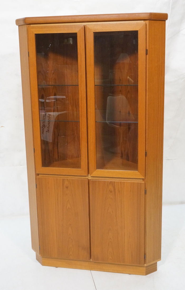 RASMUS Danish Teak Modern Corner Cabinet. Four Do (1 of 8)