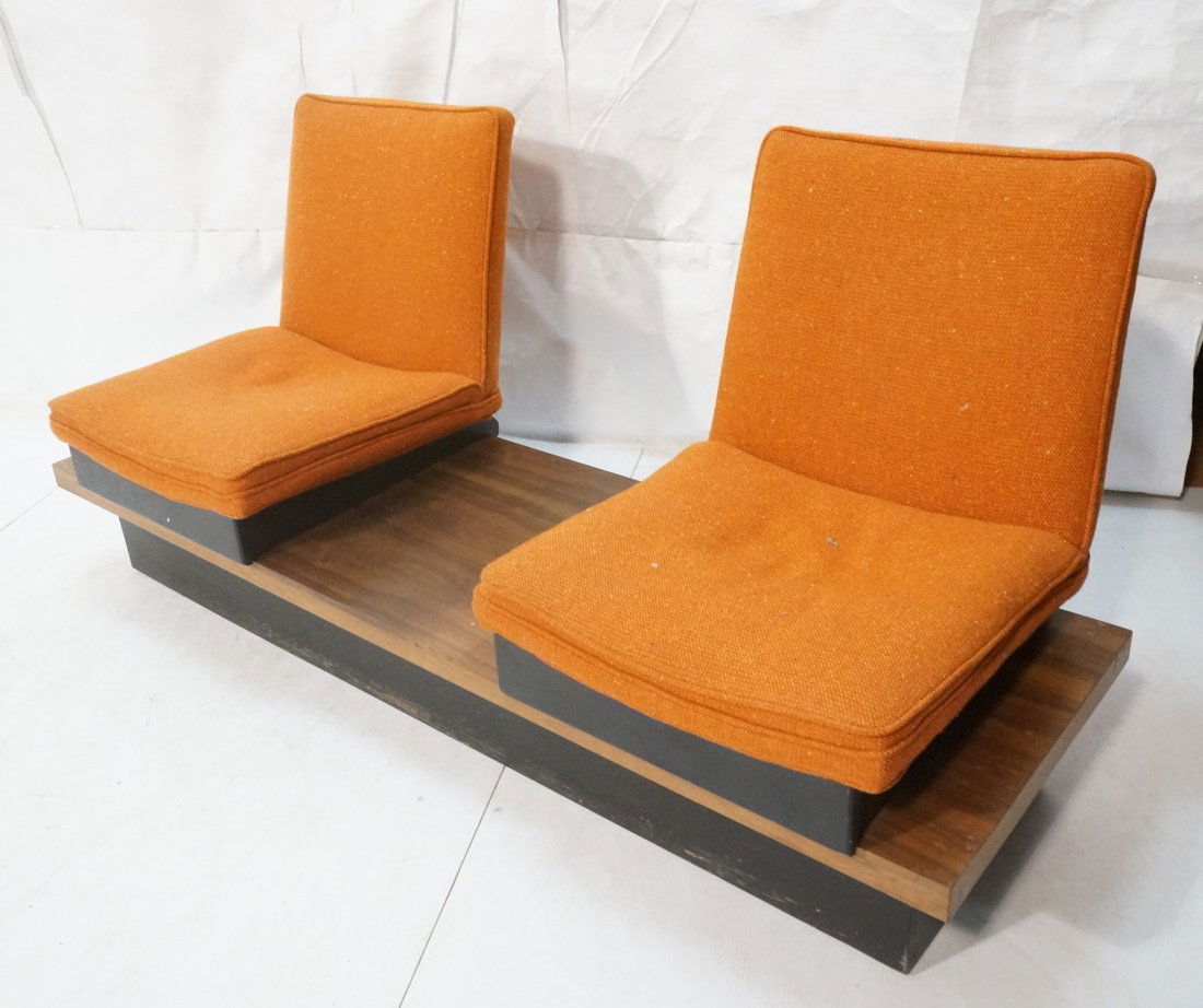 3pc  Modern Seating. Thayer Coggin Label. Two Lou (1 of 9)