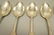 Set 6 TOWLE Sterling Silver Tea Spoons. "Old Colo - 7