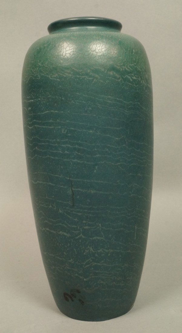 HAMPSHIRE STUDIOS Art Pottery Glazed Vase. Blue t (1 of 6)