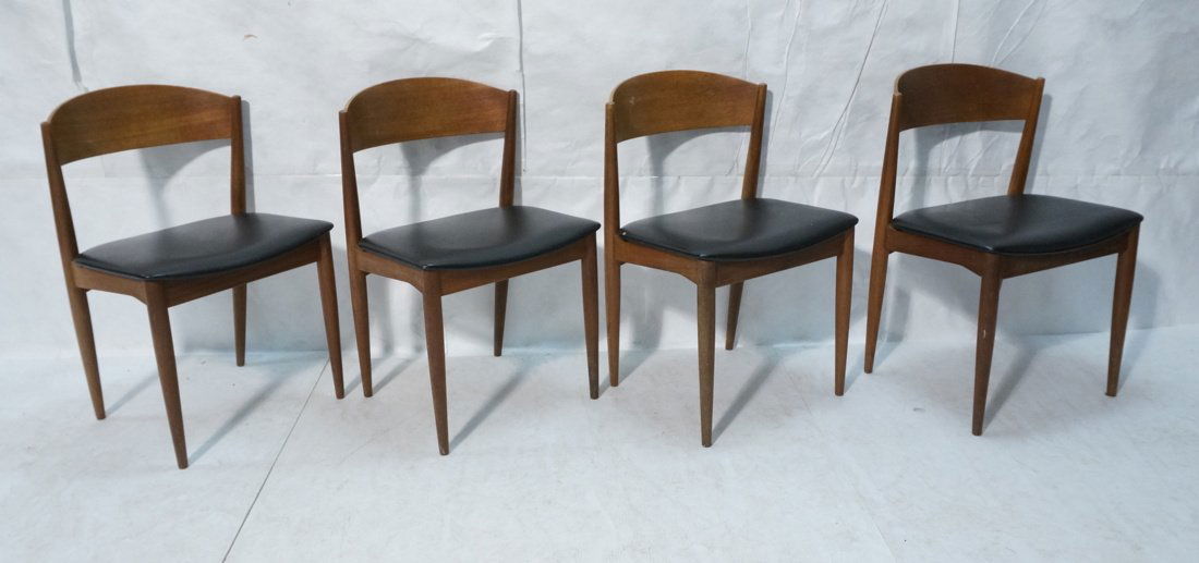 4 Danish walnut dining chairs Jydsk Mobelvaerk (1 of 9)