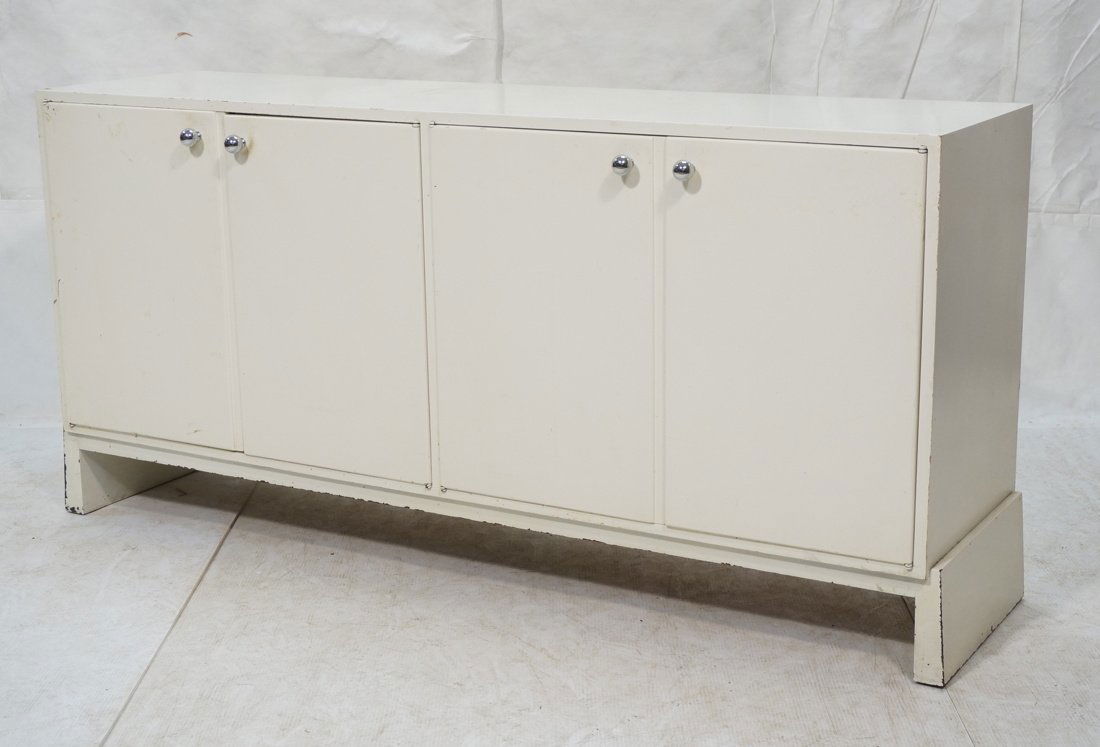 TOMMI PARZINGER Four Door Cabinet Credenza. Raise (1 of 10)