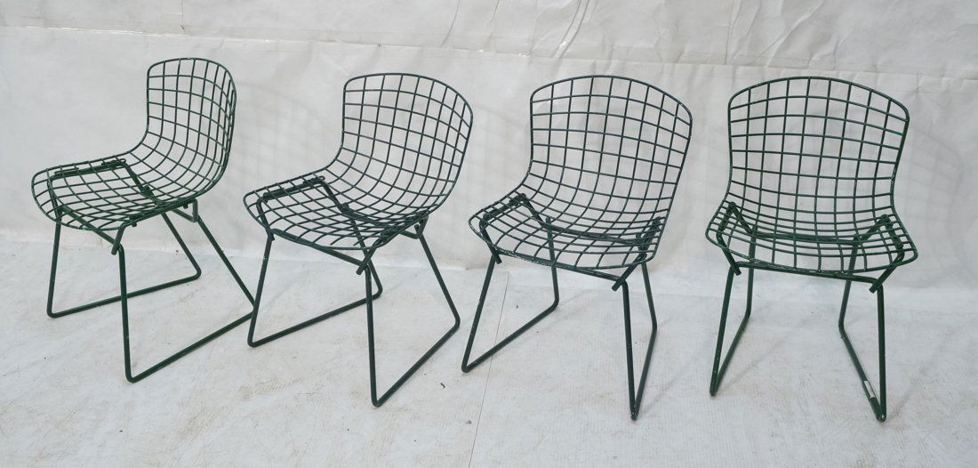 Set 4 HARRY BERTOIA Child's Chairs. KNOLL. Grid d (1 of 8)