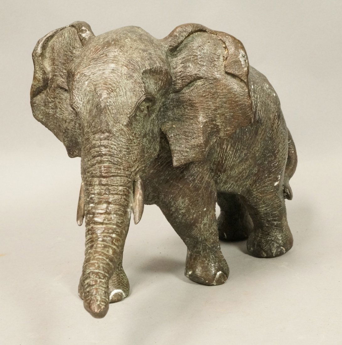 MAITLAND SMITH Heavy Metal Elephant Figure. Marke (1 of 6)