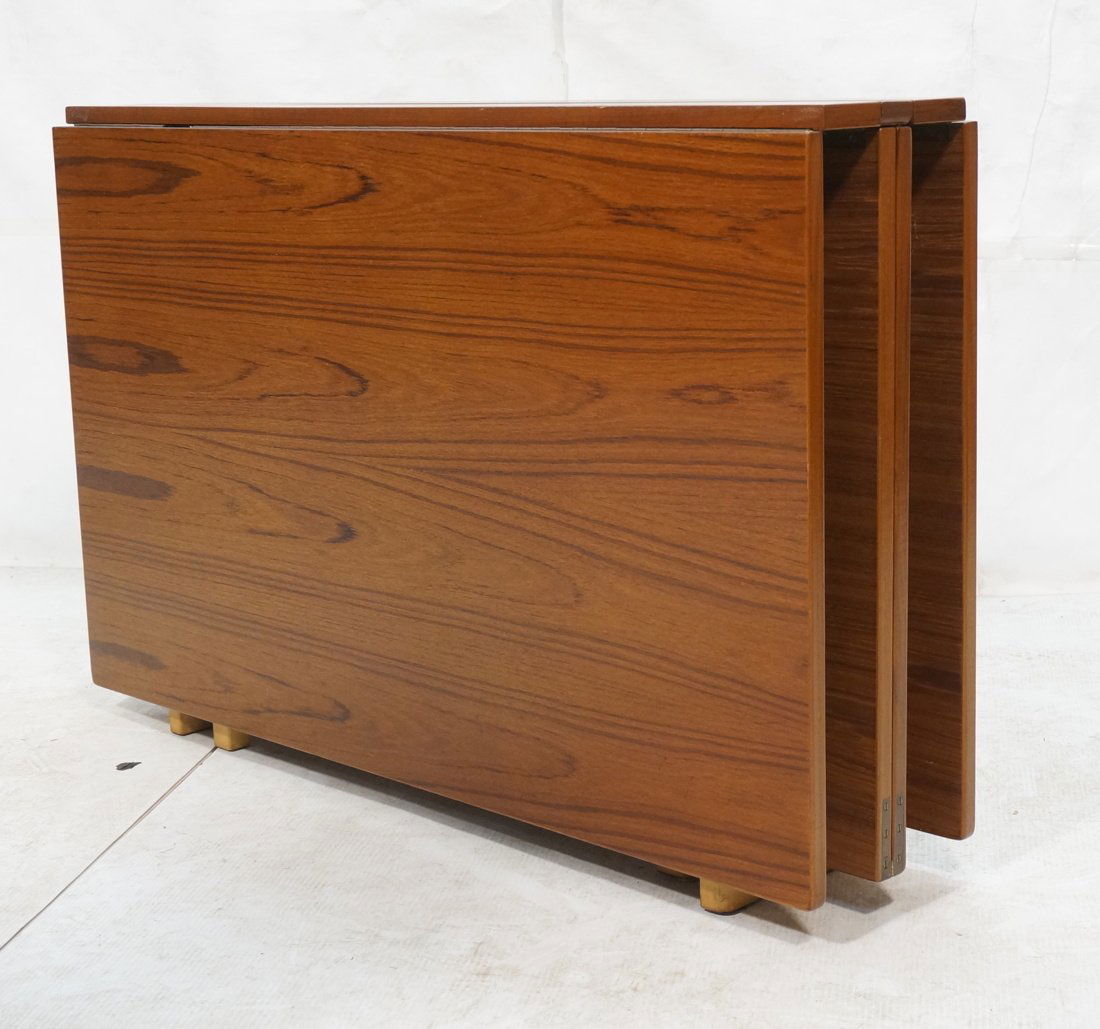 BRUNO MATHSSON Teak Drop Side "Maria" Table. Birc (1 of 10)