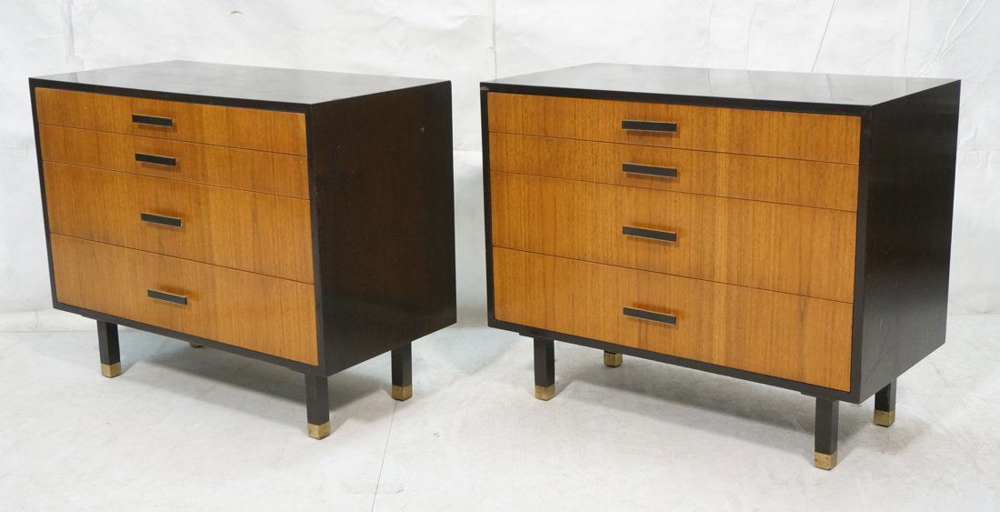 Pr HARVEY PROBBER Four Drawer Bachelors Chests. D (1 of 10)