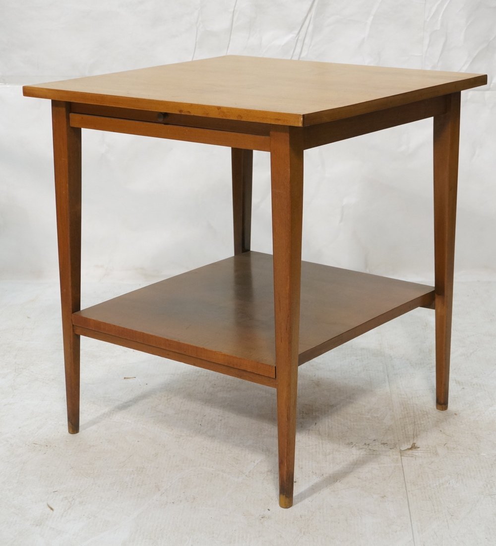 PAUL McCOBB Style Side Table Stand. Contrasting d (1 of 6)