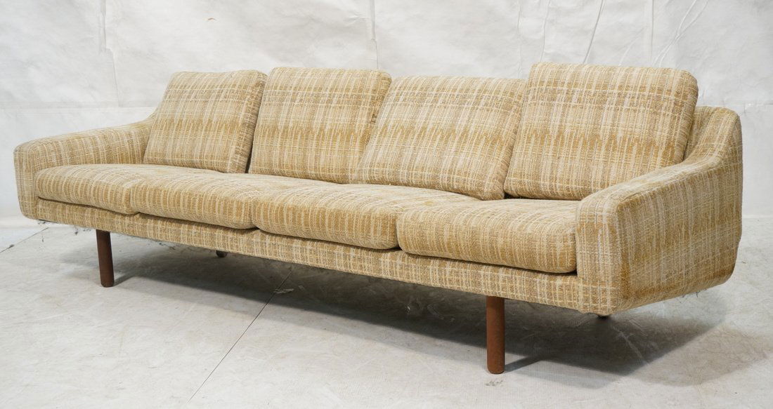 Danish Modern Sofa Couch. Low horizontal form. Cy (1 of 9)