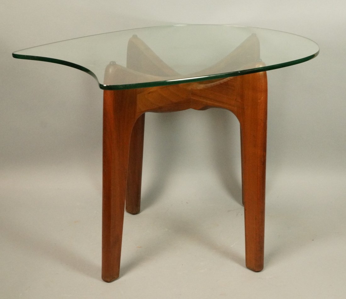 ADRIAN PEARSALL American Walnut Side Table. Shape (1 of 9)
