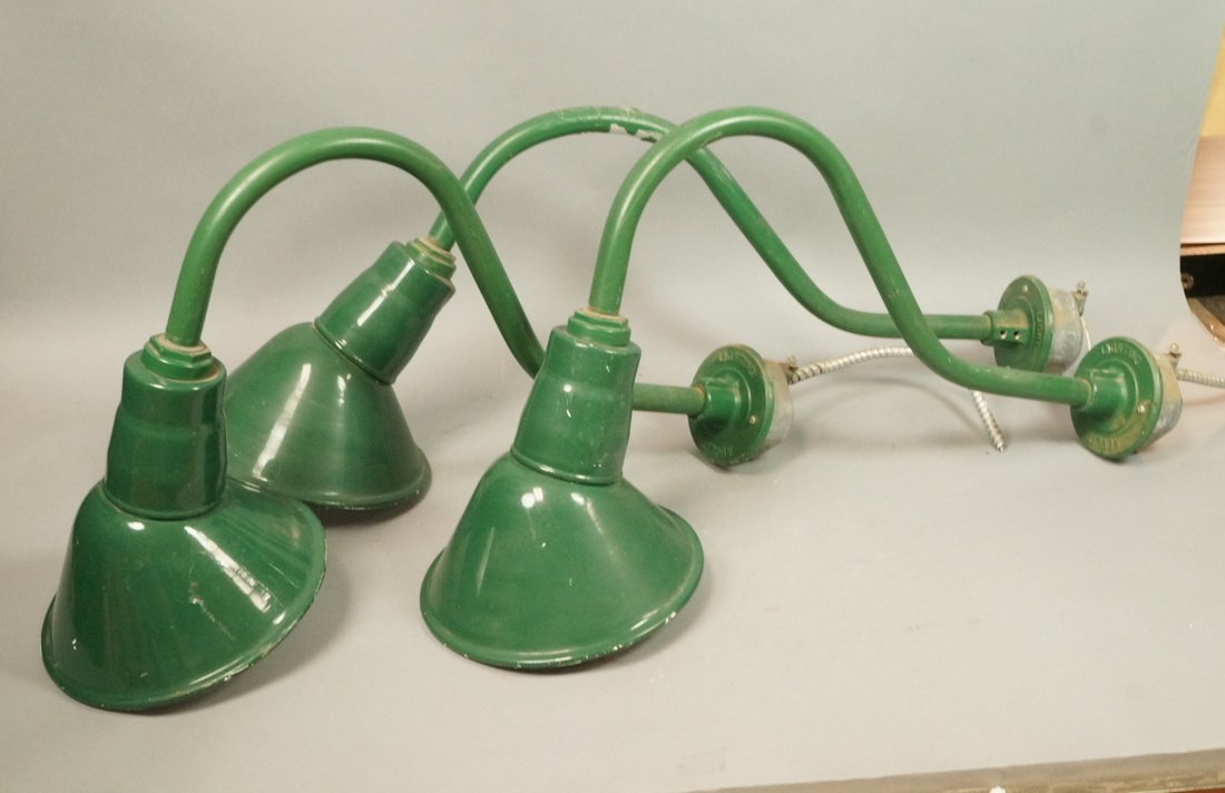 Lot of 3 ABOLITE Industrial Wall Mounted Lights. (1 of 6)