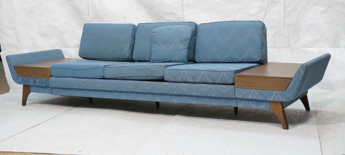 ADRIAN PEARSALL style Long Modernist Sofa Couch. (1 of 10)