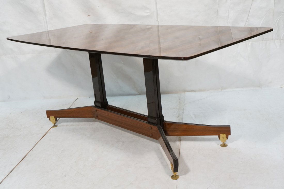 Highly Polished Exotic Wood Dining Table. Moderni (1 of 10)