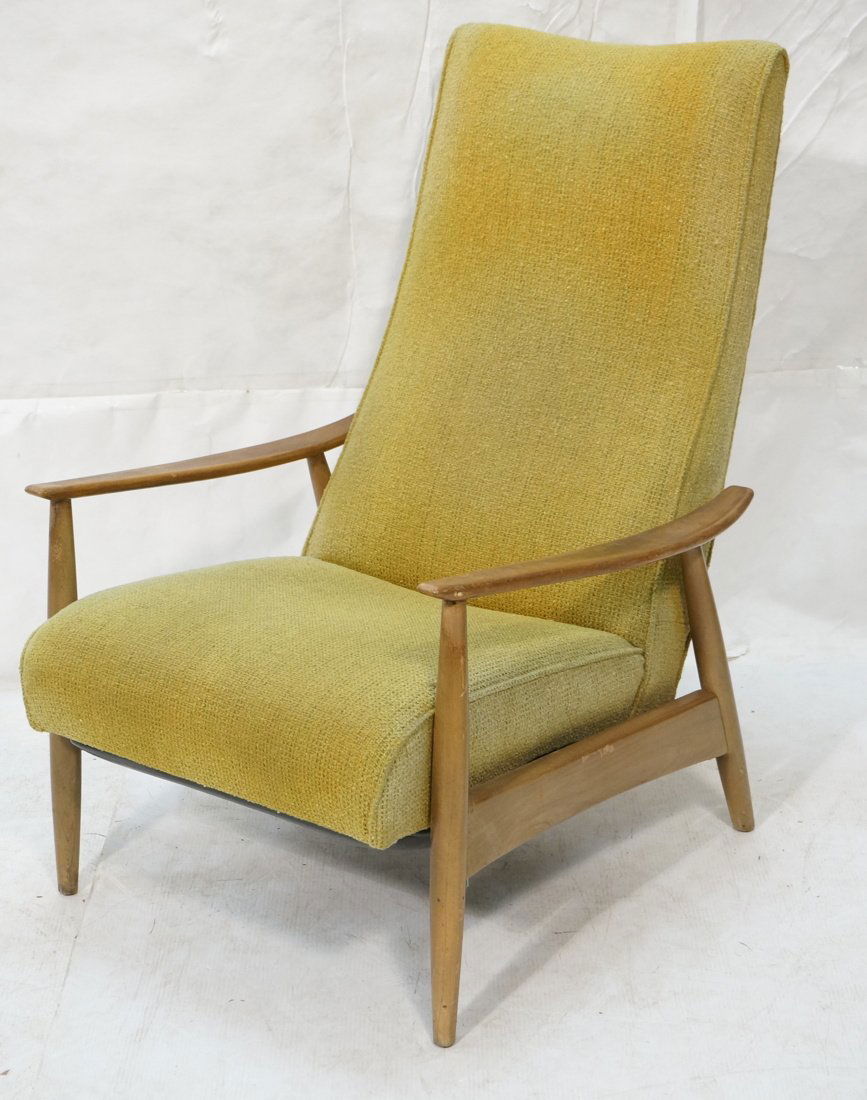 Tall Back Modern Reclining Lounge Chair. (1 of 9)