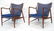 Pr FINN JUHL for ARNE VODDER Danish Lounge Chairs