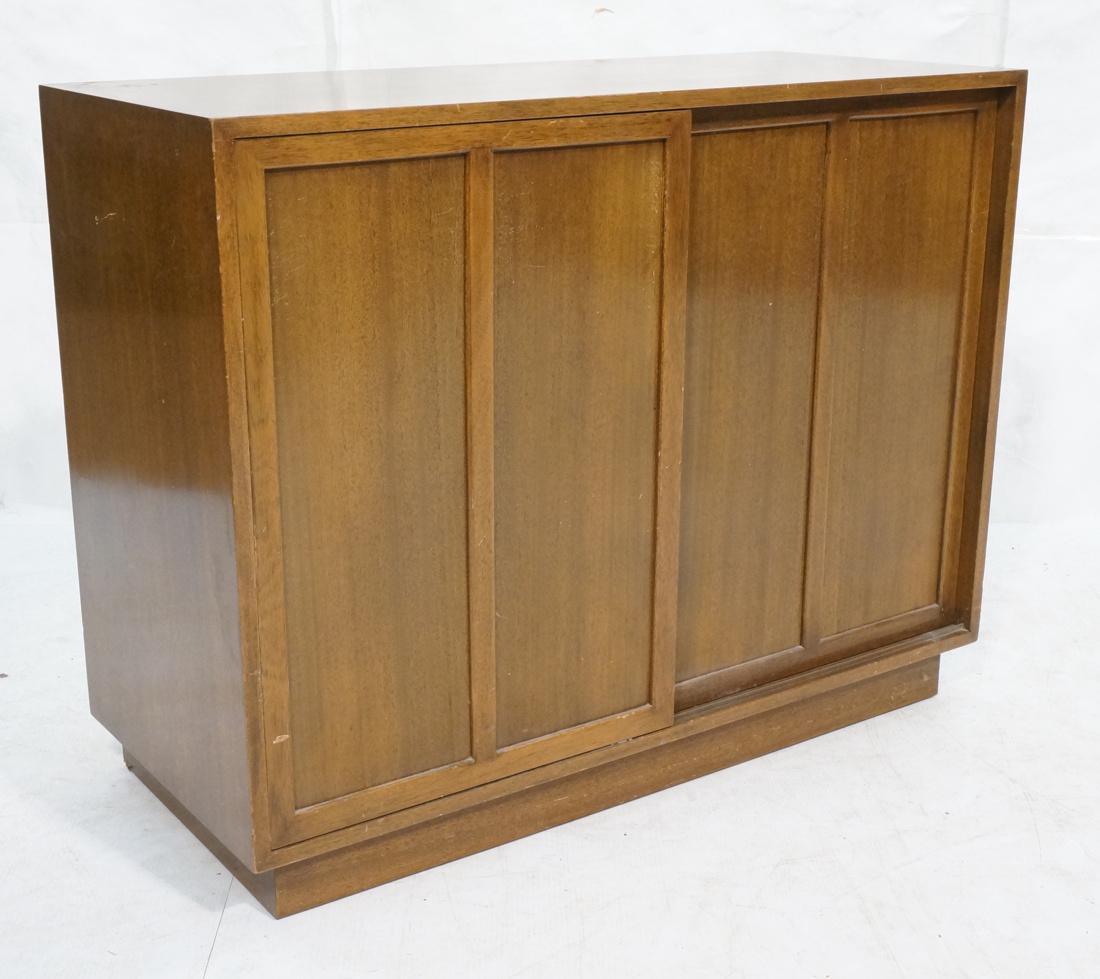 HARVEY PROBBER 2 Sliding Door Walnut Cabinet. Rai (1 of 9)