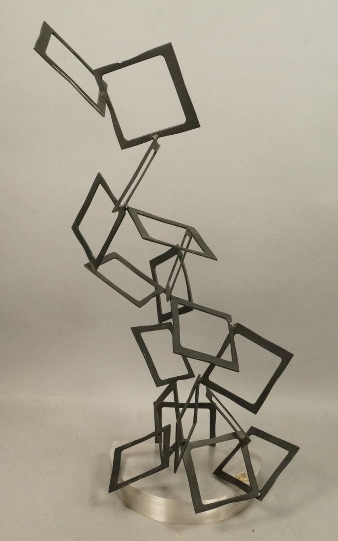 C JERE Modernist Geometric Square Form Sculpture. (1 of 8)