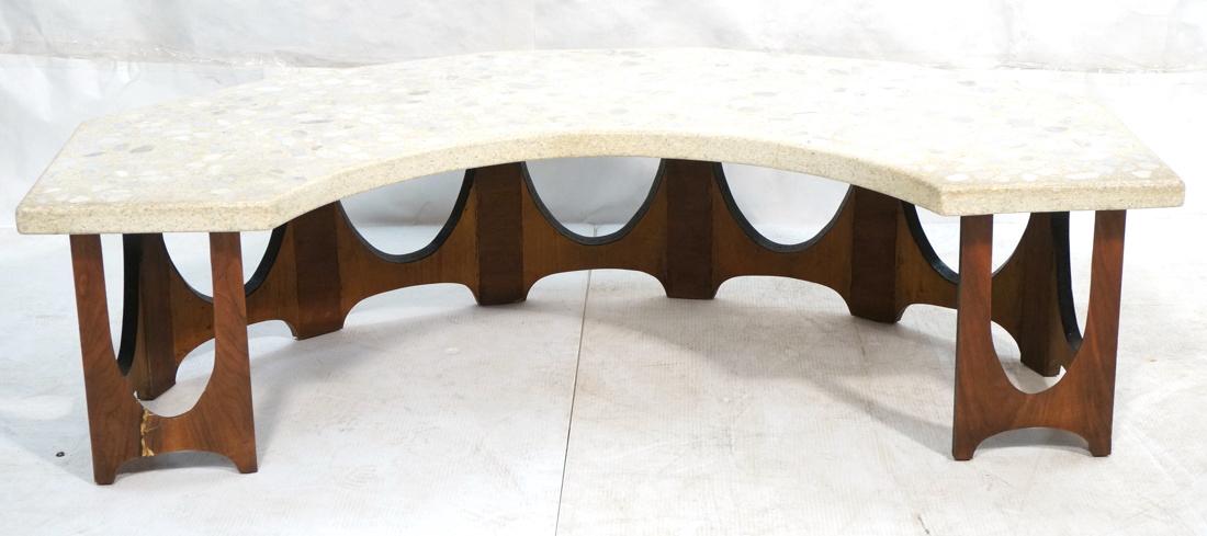 HARVEY PROBBER style Terrazzo Top Coffee Cocktail (1 of 7)