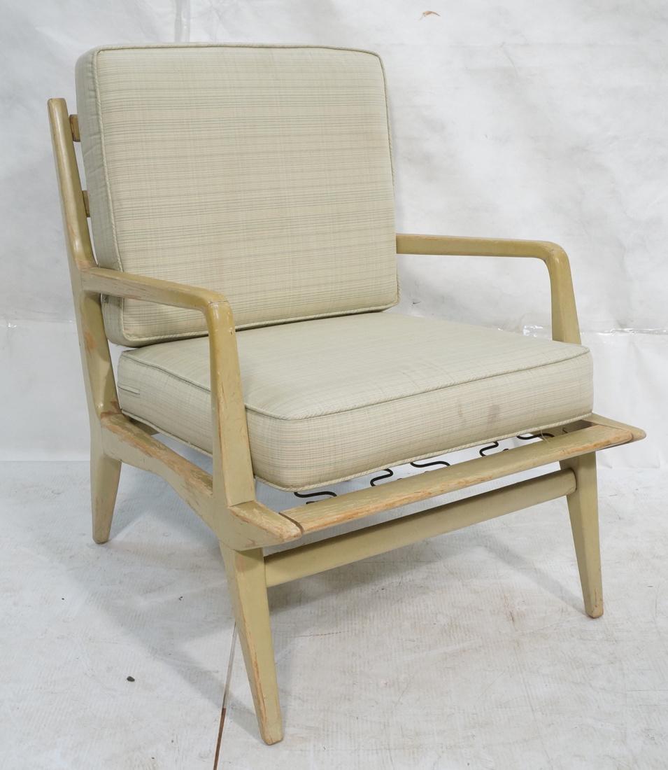 CARLO di CARLI Style Lounge Chair. Painted wood a (1 of 9)