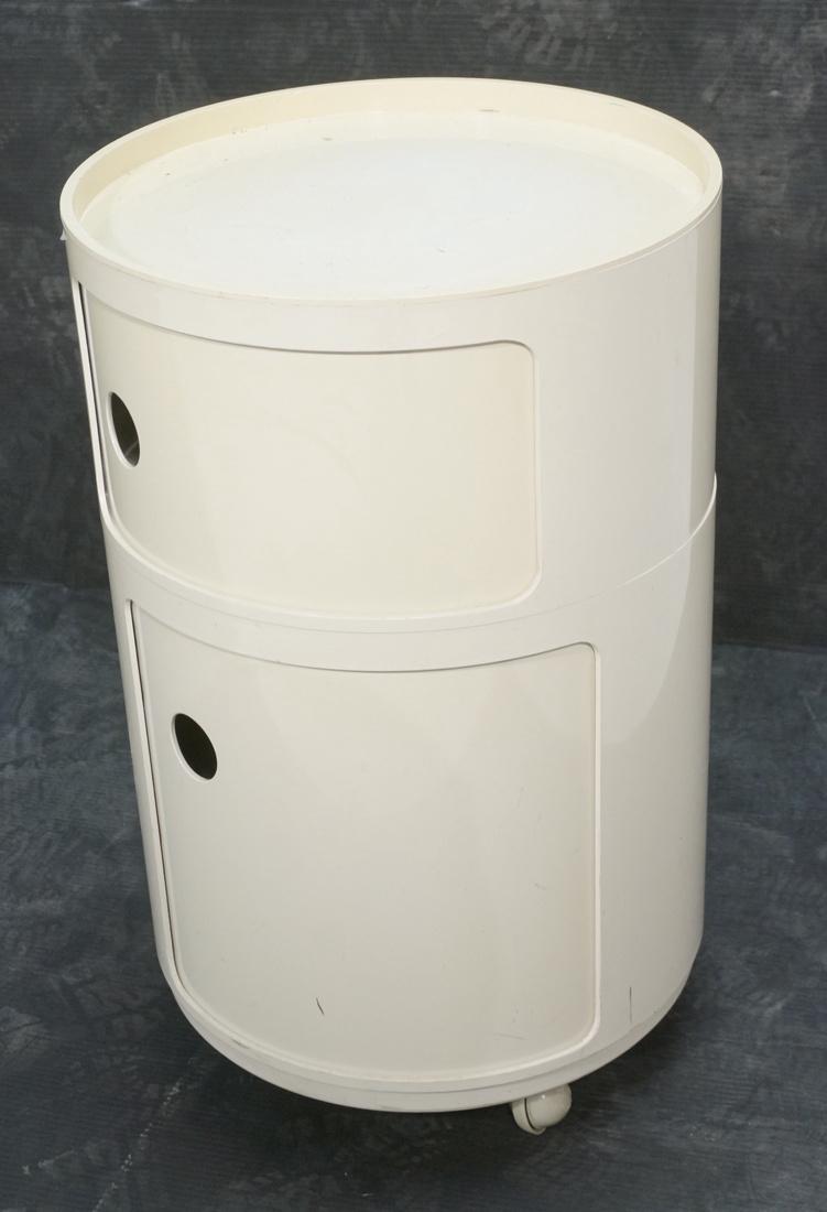 Anna Castelli for Kartell Storage Cart. Molded pl (1 of 6)