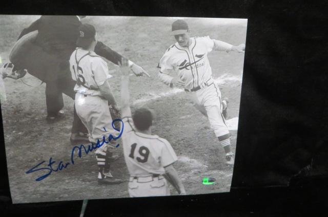 Stan Musial Autographed Picture (1 of 5)