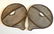 19th Century Beaver Tail Snow Shoes
