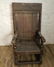 17th C. Style Metamorphic Oak Table Armchair - 4