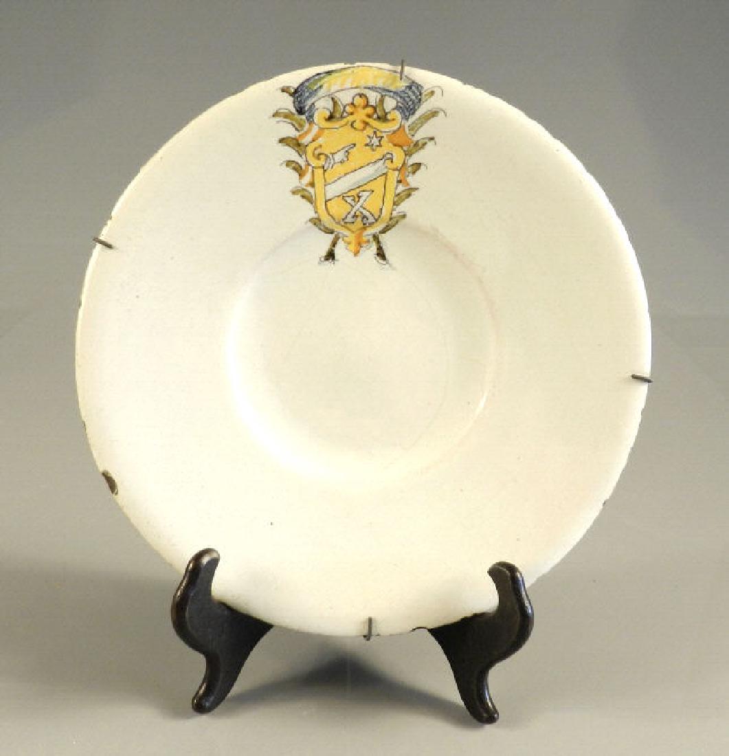 18th Century Italian Majolica Plate (1 of 3)