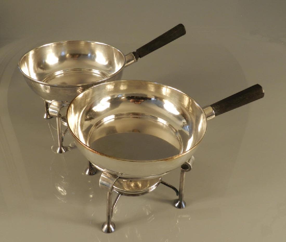 Pair of Antique English Chafing Dishes (1 of 2)