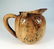Folk Art Burl Wood Pitcher A burl wood carved pitcher, - 3