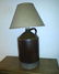 Three Gallon Crock Now Lamp Three gallon crock with a
