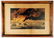 Currier & Ives Framed Lithograph "THE GREAT FIRE AT