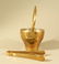 Small Hand Hammered Ice Bucket - 3