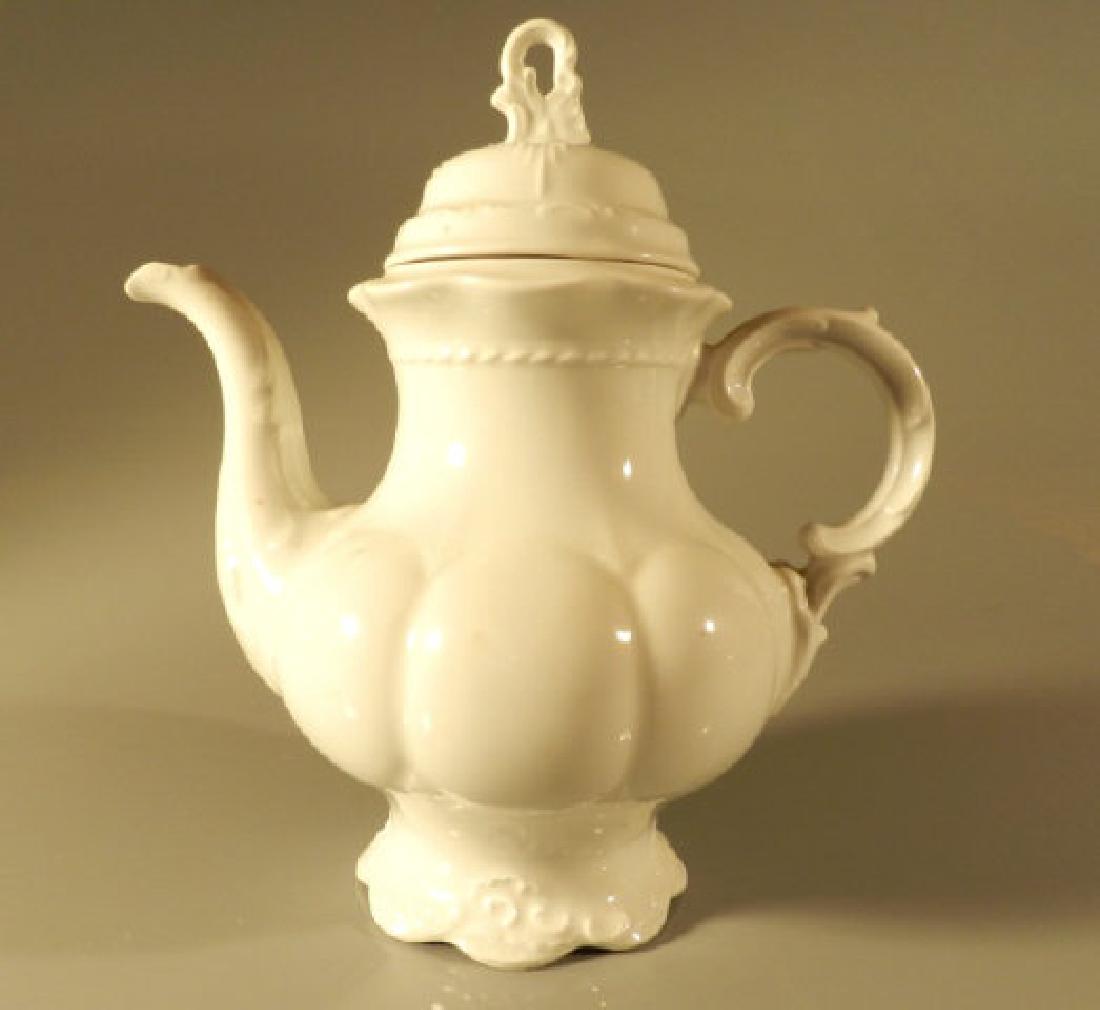 White Porcelain Tea Pot (1 of 3)