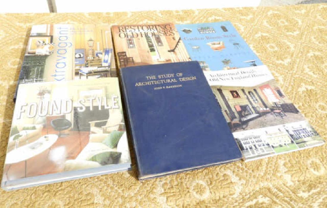 SIX BOOKS ARCHITECTURE & DESIGN (1 of 7)