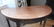 PAIR OF GEORGIAN PERIOD DEMI-LUNE TABLES - 5