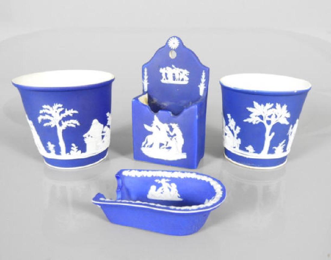 MID 19TH C. DARK BLUE WEDGWOOD (1 of 2)