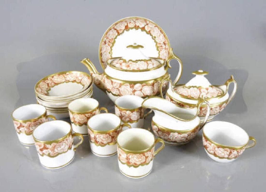 PARTIAL SPODE TEA SET C. 1820 (1 of 10)