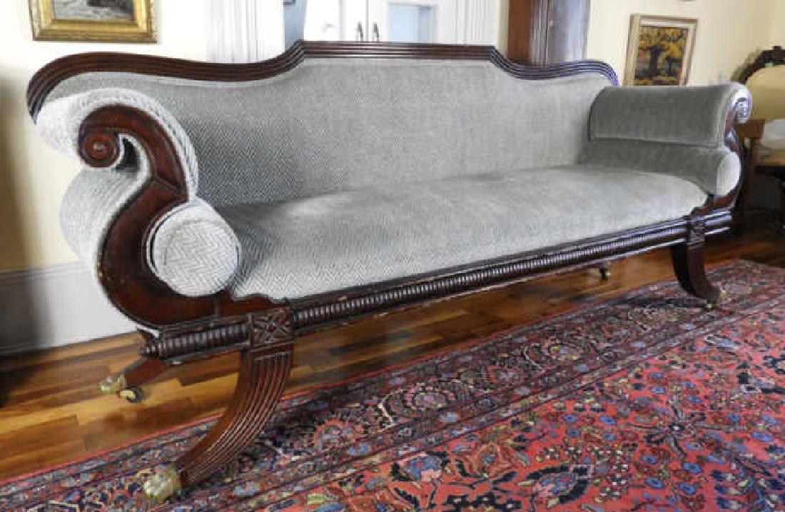 In The Manner Of Thomas Nisbet Regency Period Sofa