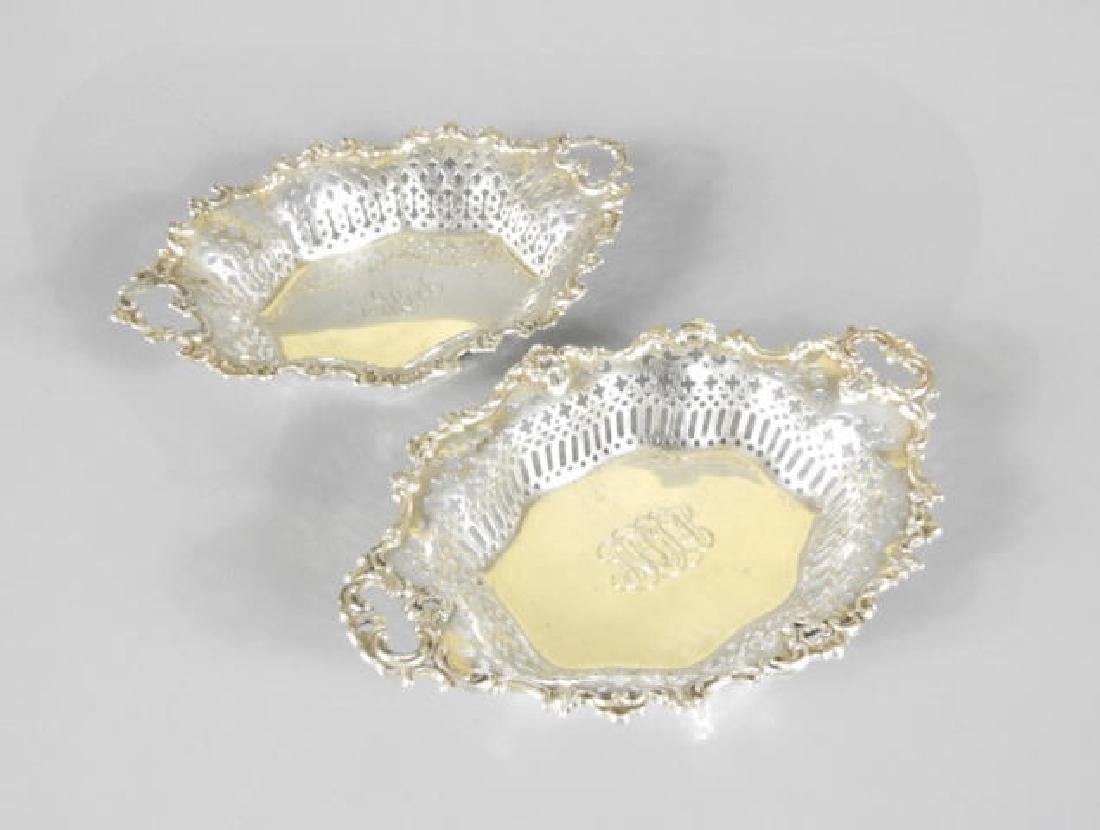 LATE 19TH C. SILVER NUT DISHES (1 of 7)