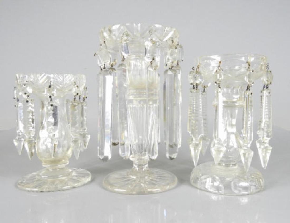 THREE CRYSTAL LUSTRES (1 of 3)